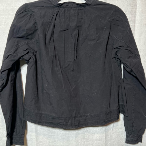 Pilcro Cropped Henley Top-‎ XXS - Picture 4 of 8